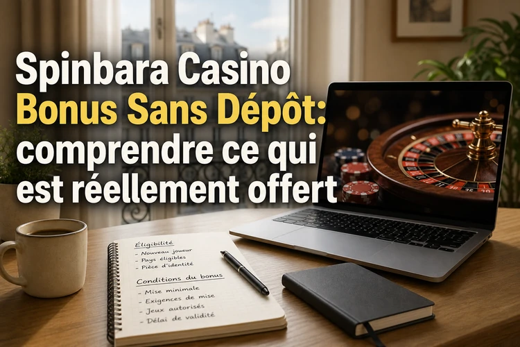 Spinbara Casino Bonus Sans Dépôt: comprendre ce qui est réellement offert