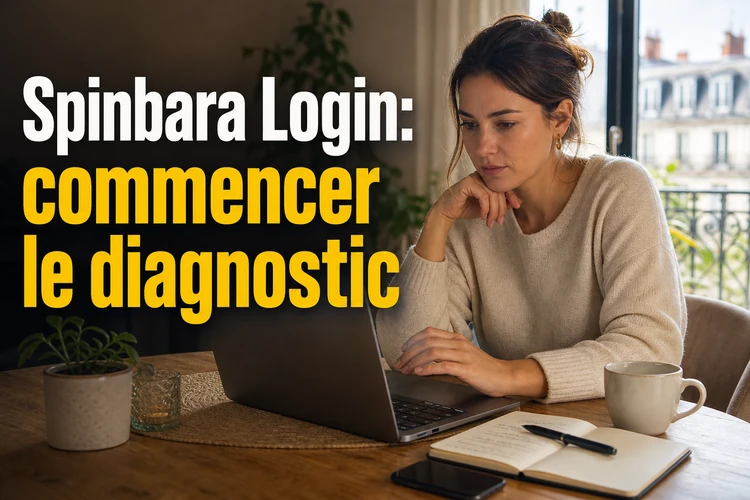 Spinbara Login ne fonctionne pas: avec quoi commencer le diagnostic