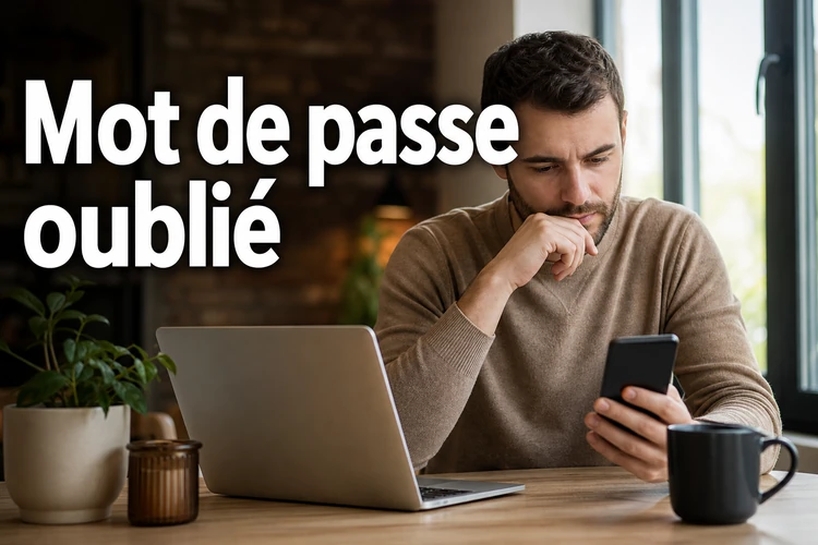 Mot de passe oublié