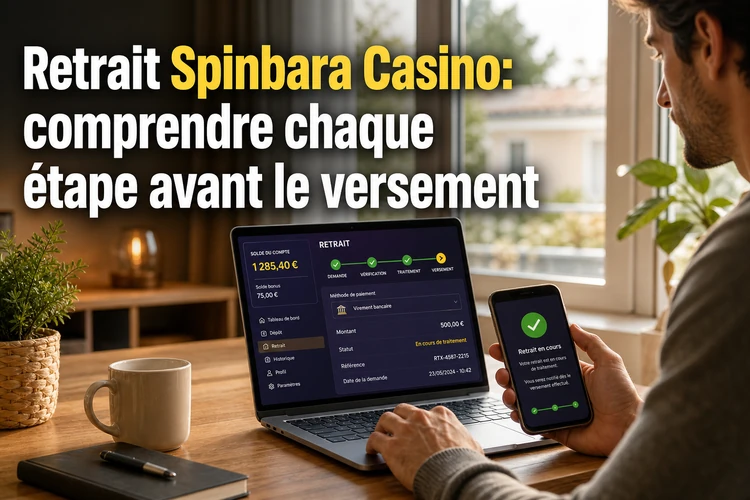 Retrait Spinbara Casino: comprendre chaque étape avant le versement